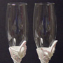 Butterfly Champagne Glasses
